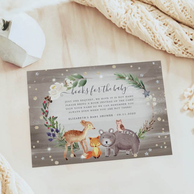 Tarjeta de envoltorio Baby Shower para animales de (Subido por el creador)