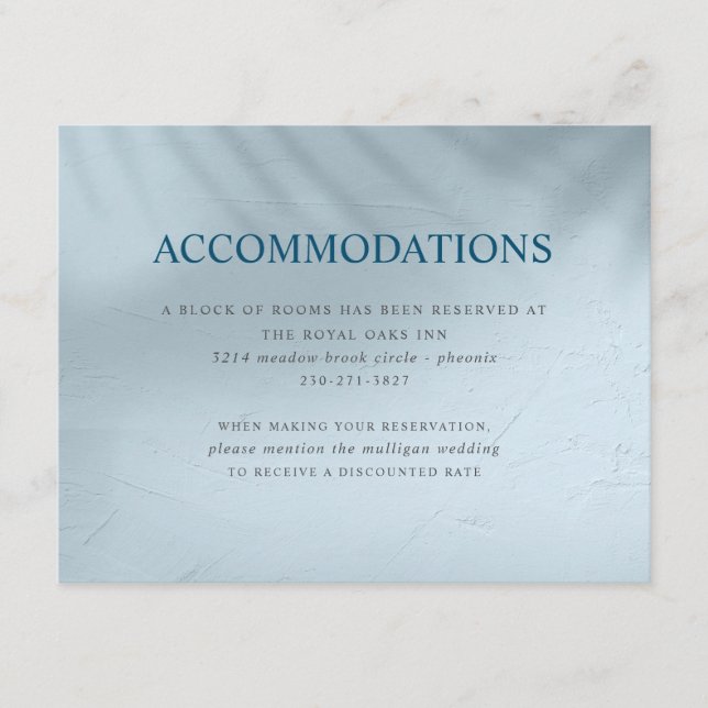 Tarjeta de envoltorio básico de agua e hielo (Anverso)