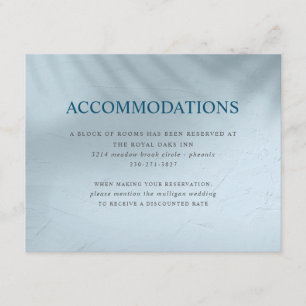 Tarjeta de envoltorio básico de agua e hielo