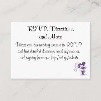 Tarjeta de envoltorio Boda cursiva retro