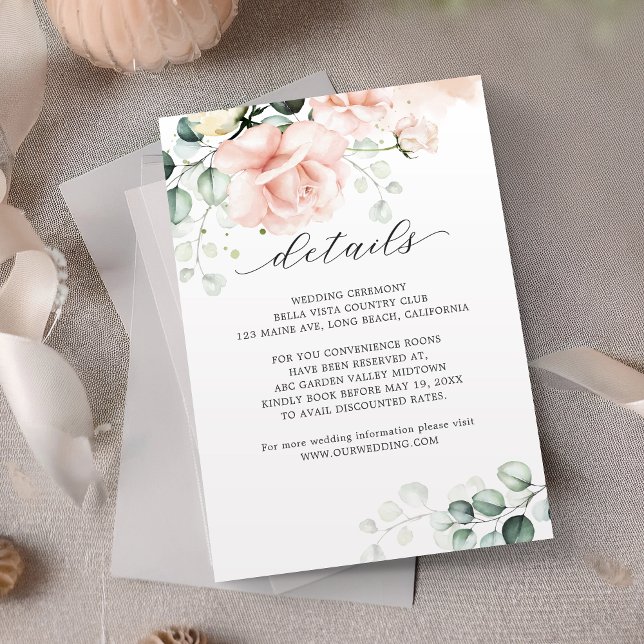 Tarjeta de envoltorio con detalles del Boda de Blo (Subido por el creador)