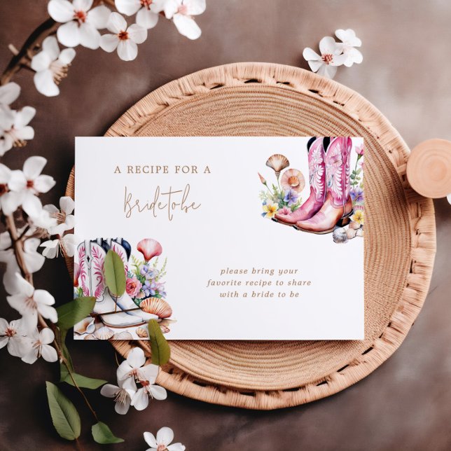 Tarjeta de envoltorio de ducha de novia rosa-coste (Subido por el creador)