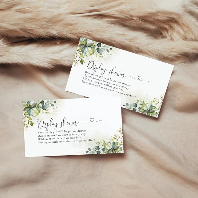 Tarjeta de envoltorio de ducha de pantalla de verd (Subido por el creador)