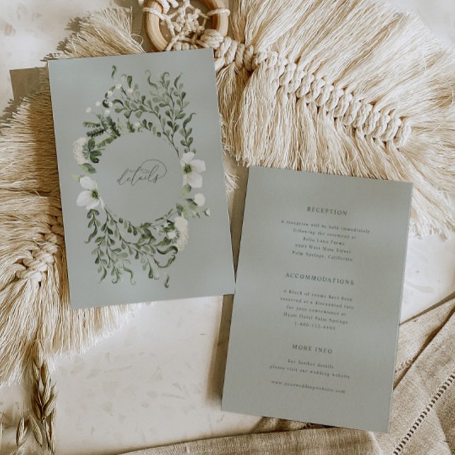 Tarjeta de envoltorio de información de bodas de j (Subido por el creador)