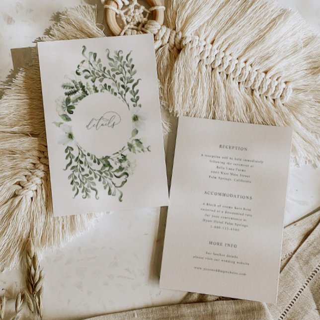 Tarjeta de envoltorio de información de bodas de j (Subido por el creador)