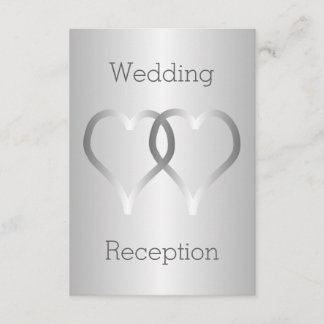 Tarjeta de envoltorio de la recepción de bodas Cor