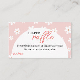 Tarjeta de envoltorio de Raffle de Diapé de Berry 