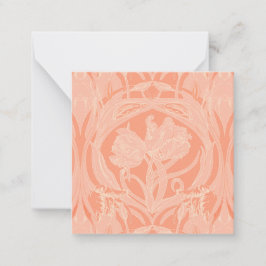 Tarjeta de envoltorio de regalo para tulipanes de 