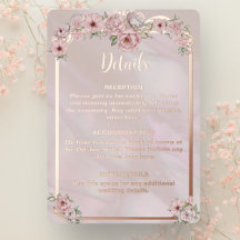 Tarjeta de envoltorio de Relieve metalizado Rubor 