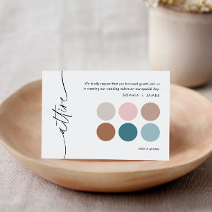 Tarjeta de envoltorio de ropa de Boda EVERLEIGH