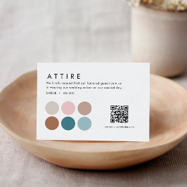 Tarjeta de envoltorio de ropa de Boda SADIE