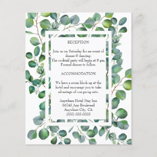 Tarjeta de envoltorio Eucalyptus para la vegetació