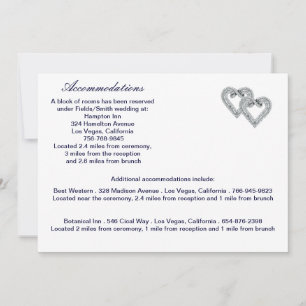 Tarjeta de envoltorio personalizado Ice Blue Heart