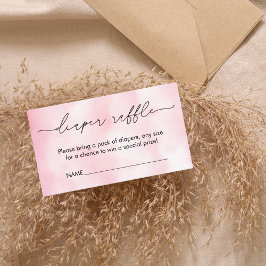 Tarjeta de envoltura Baby Shower para nube rosa