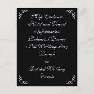 Tarjeta de envoltura de hadas de hadas de plata