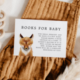Tarjeta de envoltura de solicitud de libro de Wood