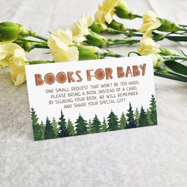 Tarjeta de envoltura de solicitud de libro de Wood (Subido por el creador)
