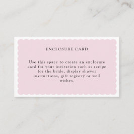 Tarjeta de envoltura Floral Bridal Tea Bridal Show