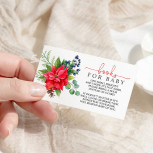 Tarjeta de envoltura para bebés del libro de invie