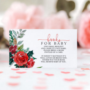 Tarjeta de envoltura para bebés del libro de invie