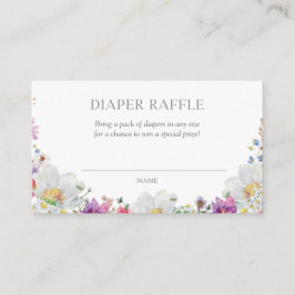 Tarjeta de envolvente de inserción de pañales de f