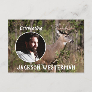 Tarjeta de    envolvente Grand White Tail Buck