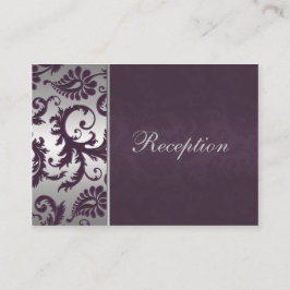 Tarjeta de envolvente Lapple Purple and Silver Gra