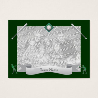 Tarjeta de equipo de béisbol