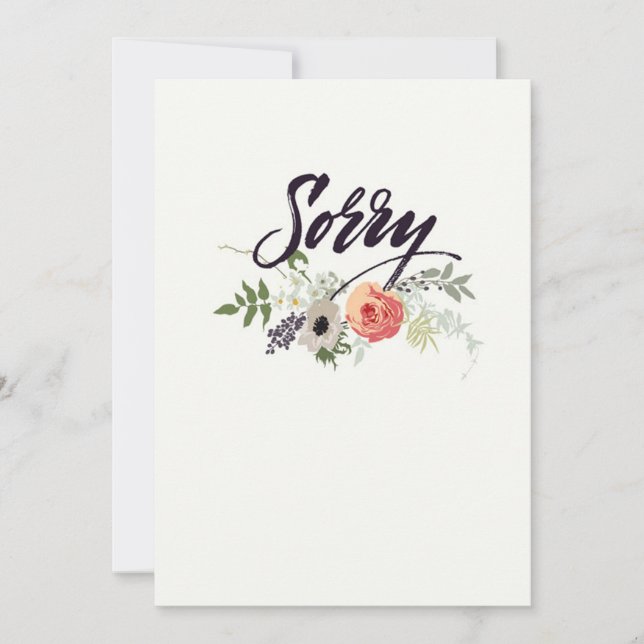 Tarjeta de error (Anverso)