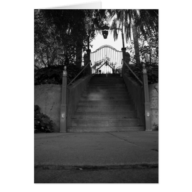 Tarjeta de escalera misteriosa (Frente)