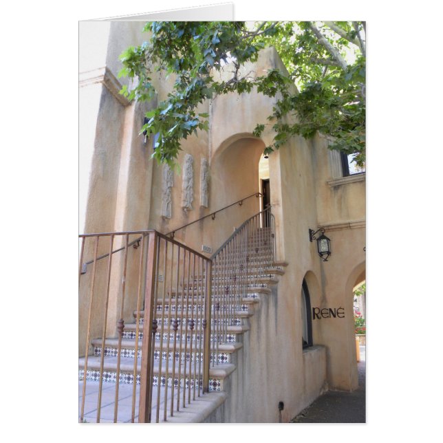 Tarjeta de escaleras de Sedona (Frente)