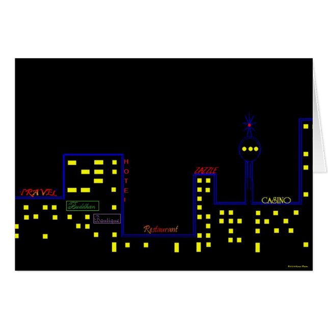 Tarjeta de escape de la ciudad (Anverso (Horizontal))