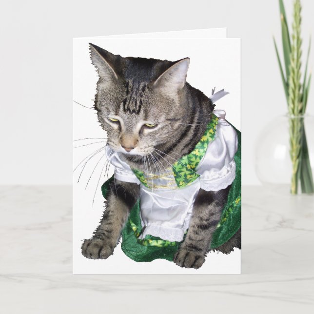 Tarjeta de escape irlandesa para kitty/leprechaun (Anverso)