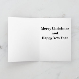 Tarjeta de escena de bombillas de Navidad 1
