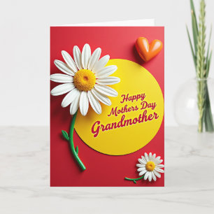 Tarjeta de escena del día de las madres de la abue