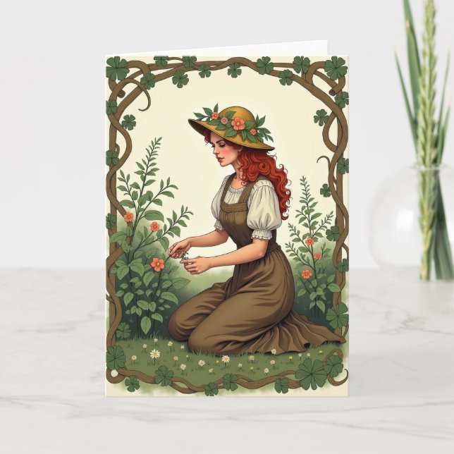 Tarjeta de escena natural Belleza Auburn (Anverso)