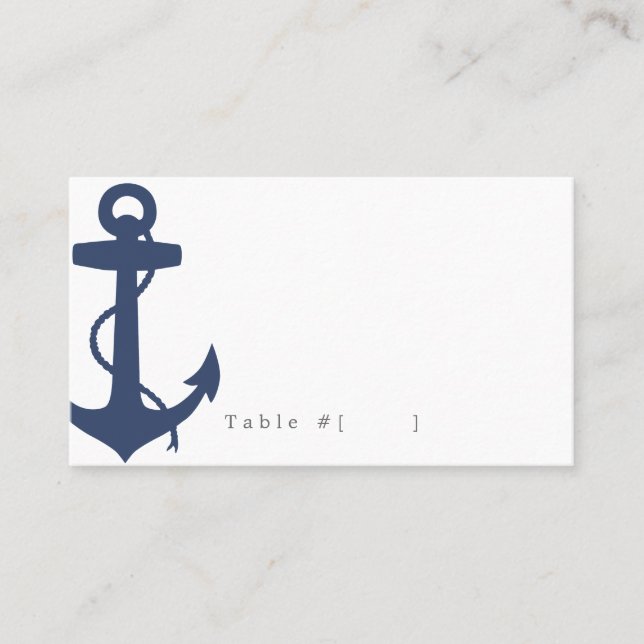 Tarjeta de Escort Nautical (Anverso)