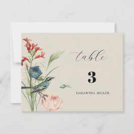 Tarjeta de Escort Secret Garden Wildflowers