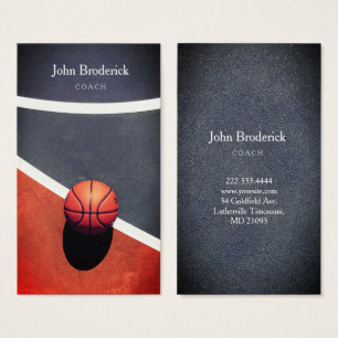 Tarjeta de escuela deportiva profesional de entren