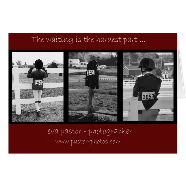 Tarjeta de espera (Anverso (Horizontal))