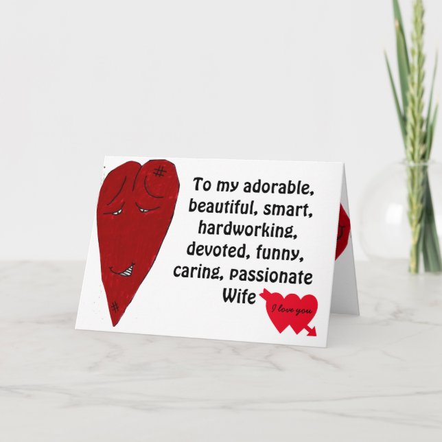 tarjeta de esposa de SAN VALENTÍN MI MITAD MEJOR (Anverso)