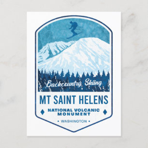 Tarjeta de esquí Mount Saint Helens
