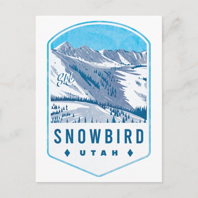 Tarjeta de esquí Utah para Snowbird (Anverso)