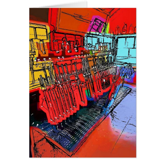 TARJETA DE ESTACIÓN DE TREN (Frente)