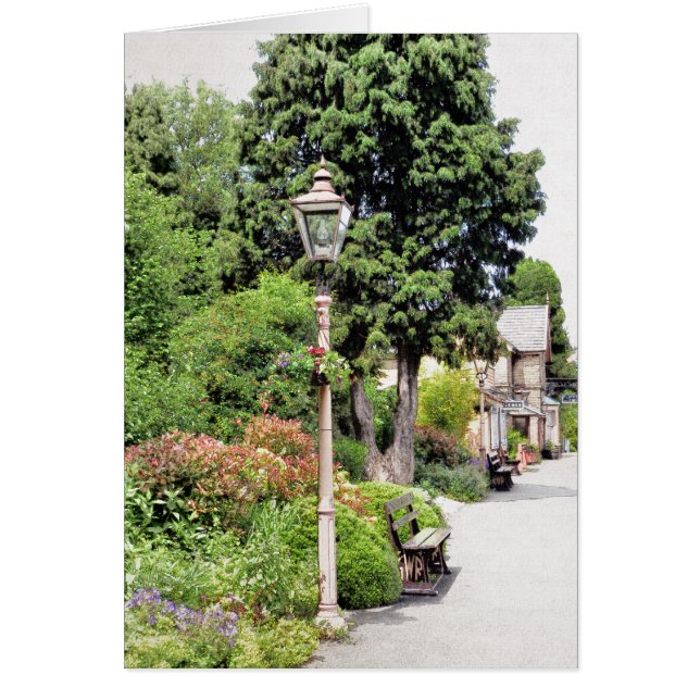 TARJETA DE ESTACIÓN DE TREN (Frente)