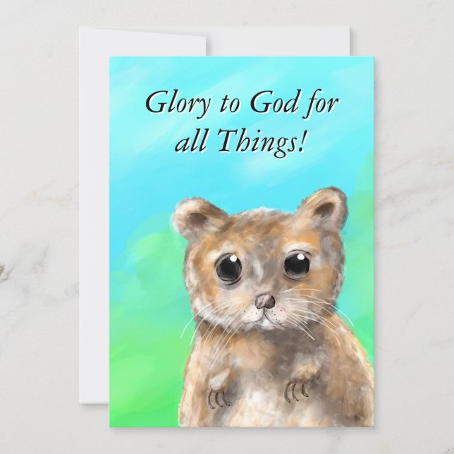 Tarjeta de estadísticas de alegría inesperada (Anverso)