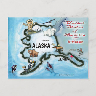 Tarjeta de Estados Unidos Alaska