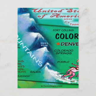 Tarjeta de Estados Unidos Colorado
