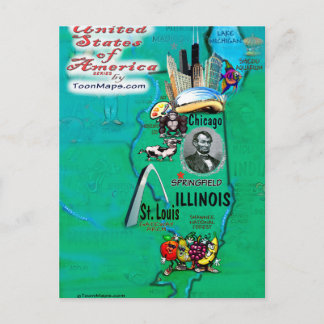Tarjeta de Estados Unidos Illinois