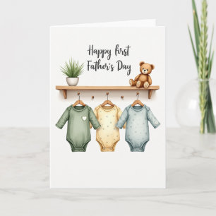 Tarjeta de estante del Día del Padre dulce
